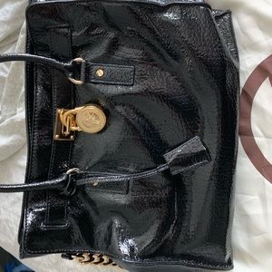 Michael lord satchel black bag